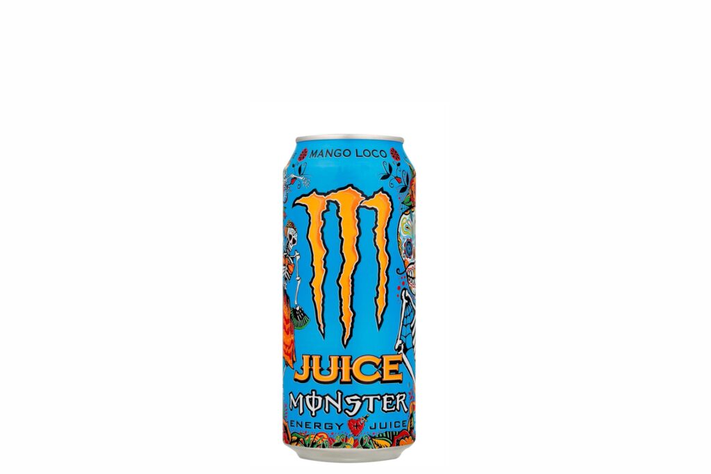 Energético Monster Energy Mango Loco Latão 473ml Planeta Bebidas 6294