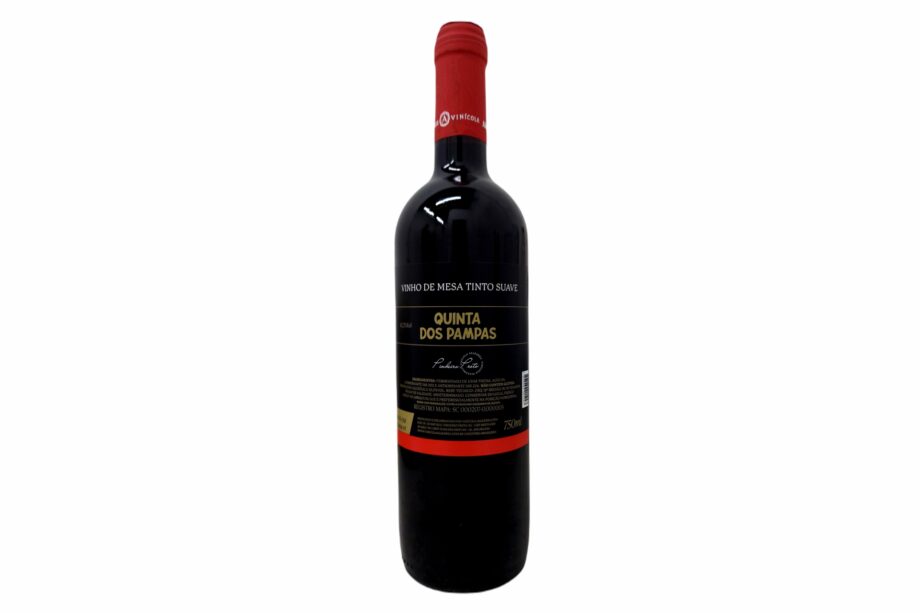 Vinho Brasileiro Quinta dos Pampas Tinto Suave 750ml