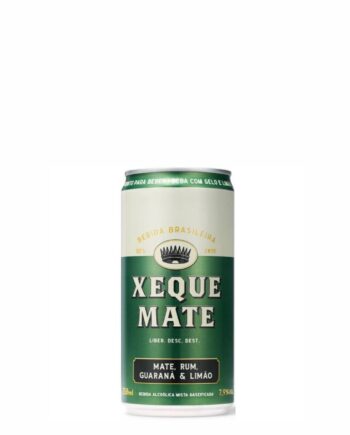 Xeque Mate Drink Pronto de Chá Mate, Rum, Guaraná e Limão, 310ml